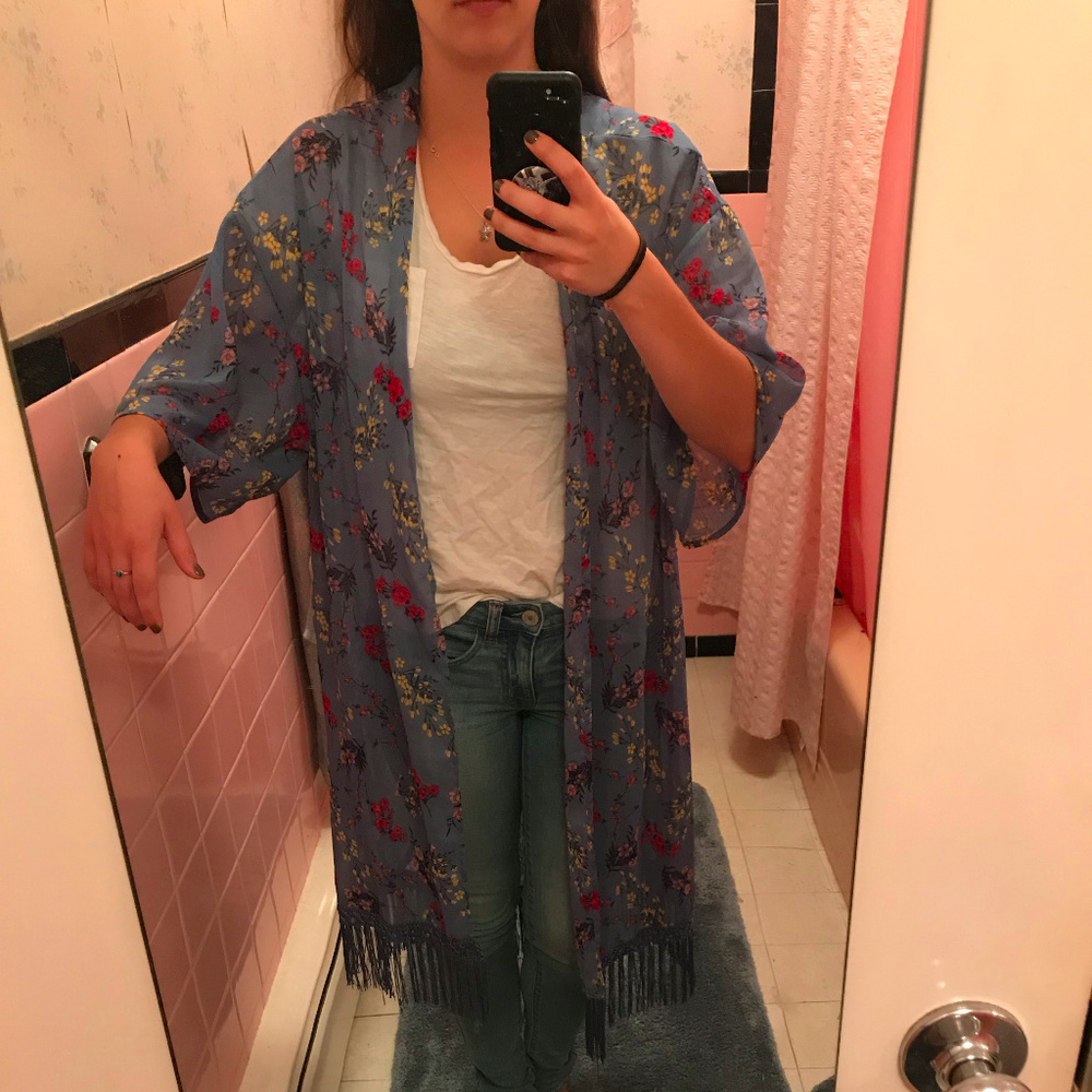 Floral Kimono